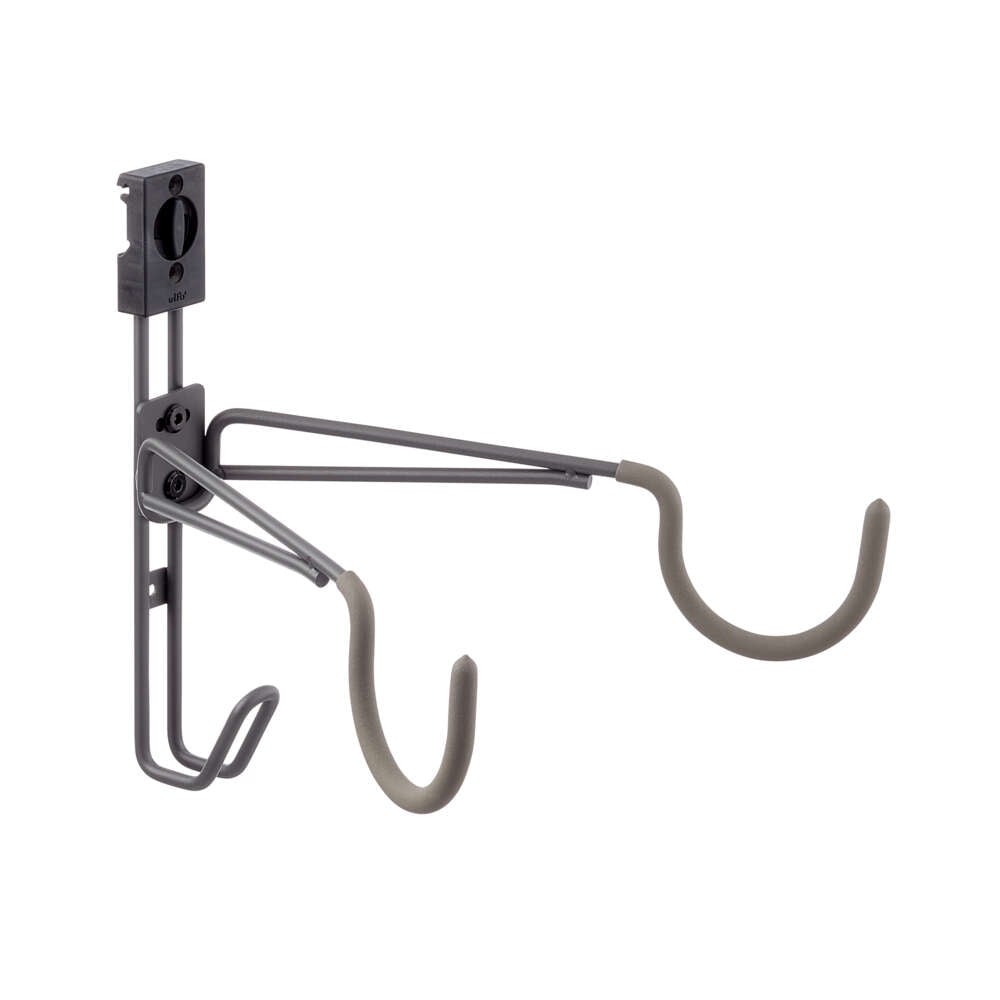 Elfa Garage+ graphite horisontal sykkelholder
