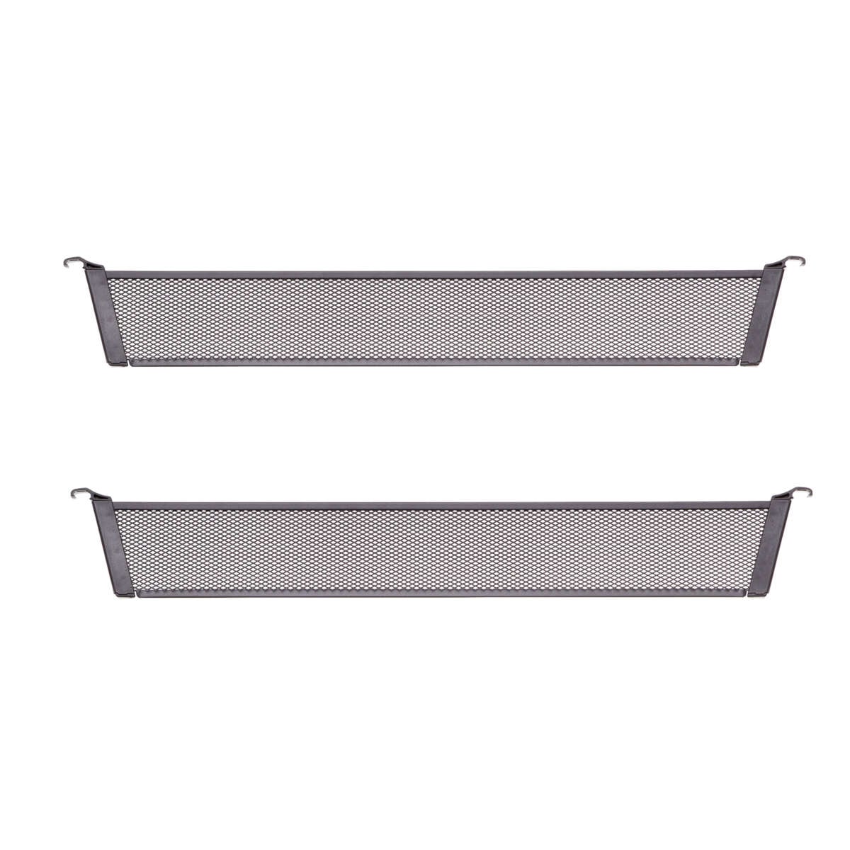 Elfa Klikk-inn graphite Garage+ avdeler for mesh kurv 2-pk