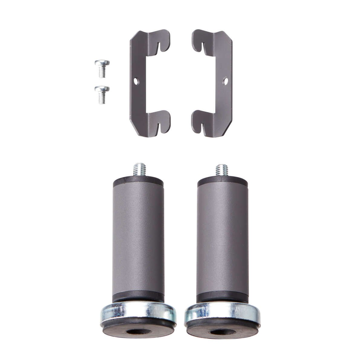 Elfa Garage+ graphite monteringsett for hengeskinne