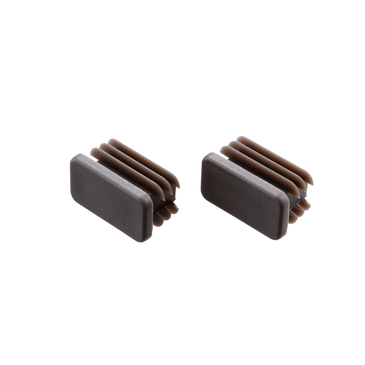 Elfa Garage+ graphite plugg til garderobestang 2-pk