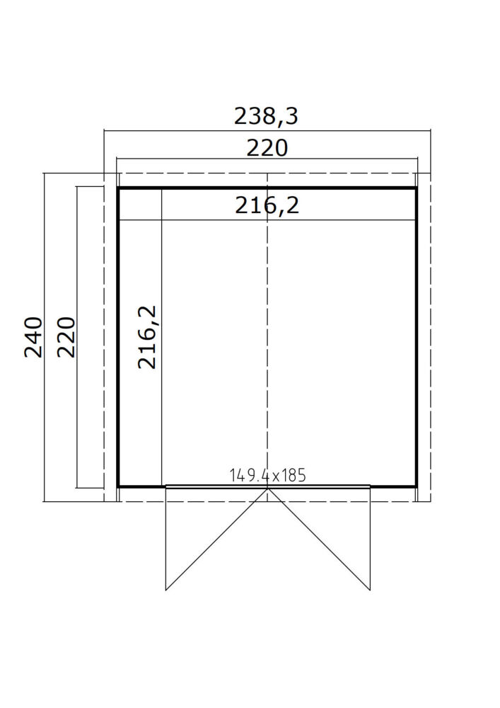 Krifon Innvik 2 bod 4,6 m2