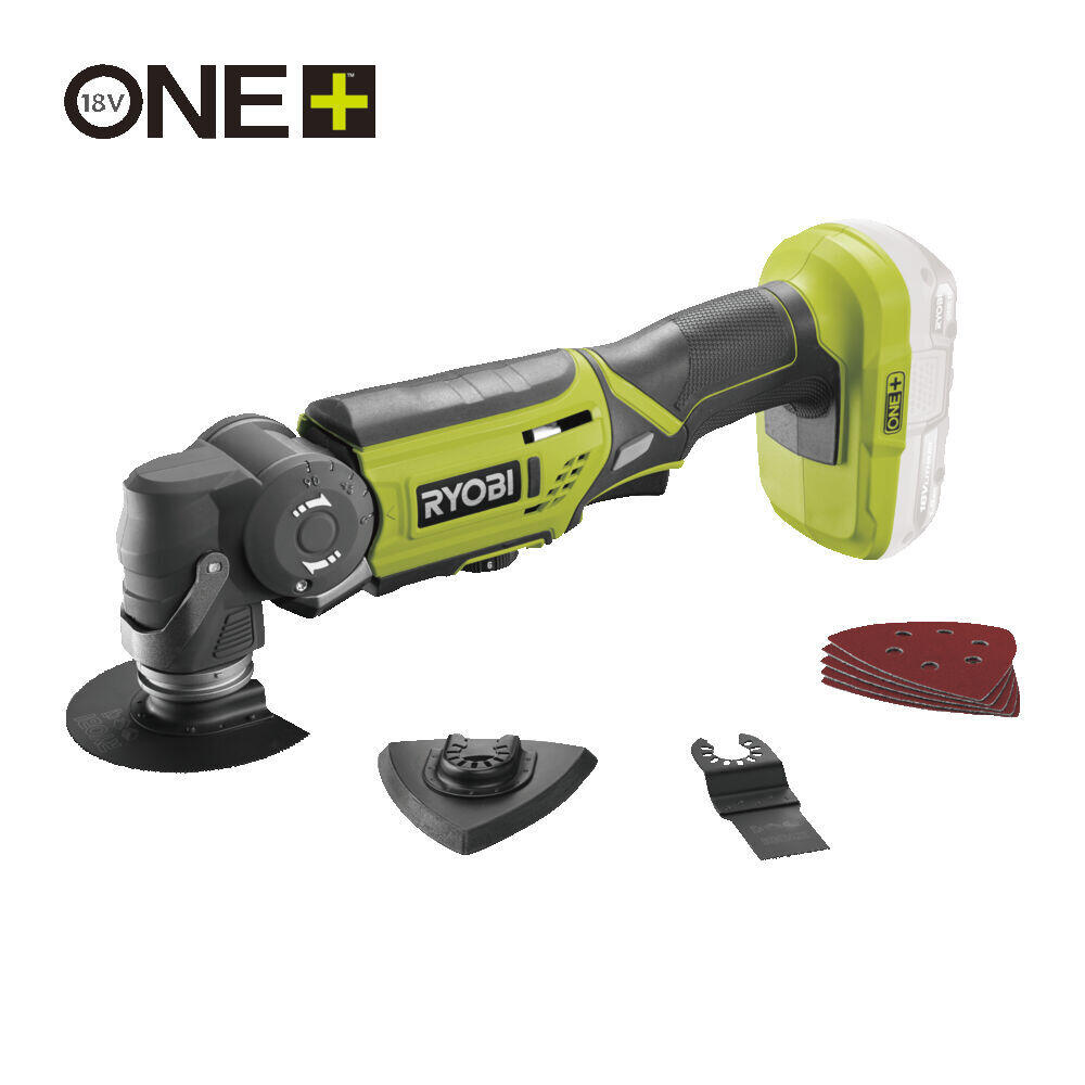 Ryobi RCK183G-0 V+ sett med 3 kutteverktøy u/batteri
