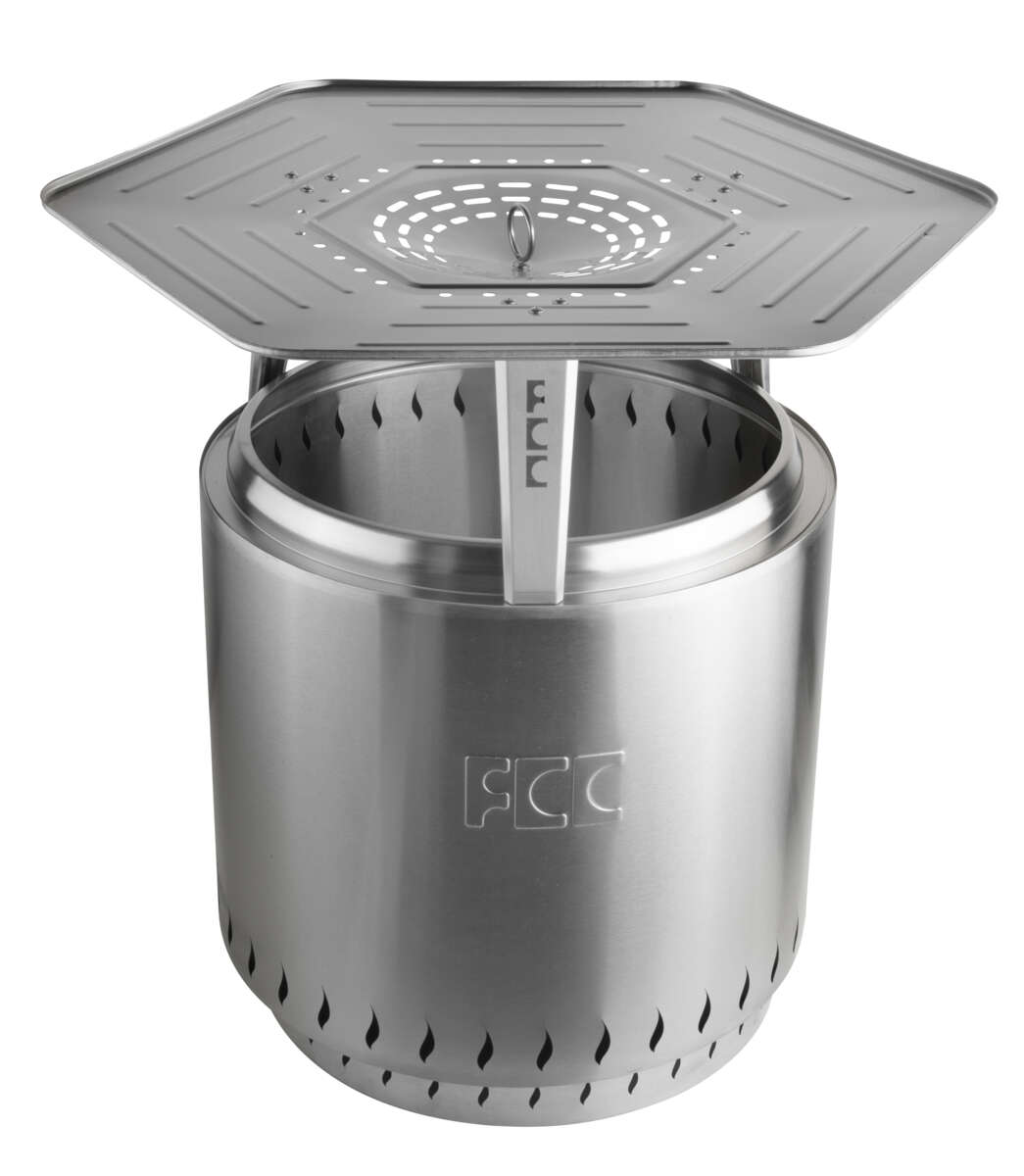 FCC Volcano varmefordeler til medium båltønne