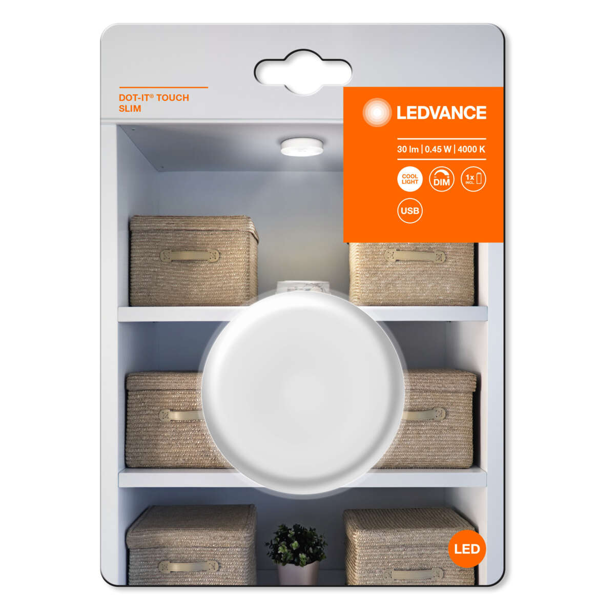 Ledvance DOT-it TOUCH Slim White
