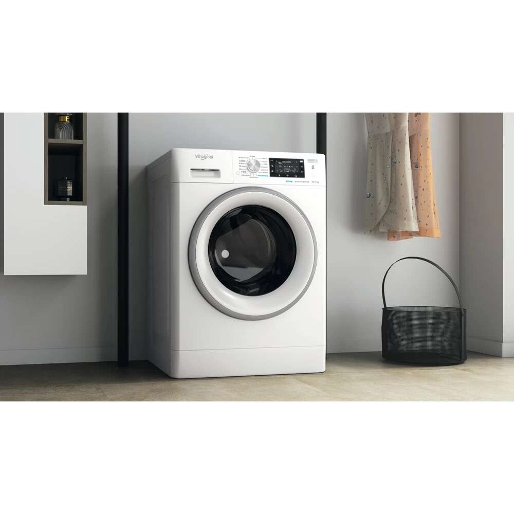 Whirlpool FFWDD 1076258 SV EE kombinert vaskemaskin/tørketrommel