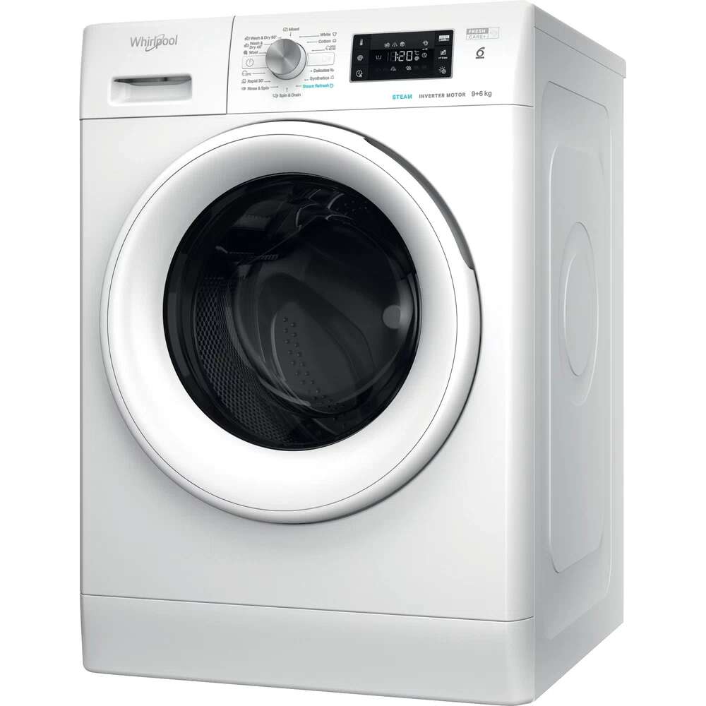 Whirlpool FFWDB 964369 WV EE kombinert vaskemaskin/tørketrommel