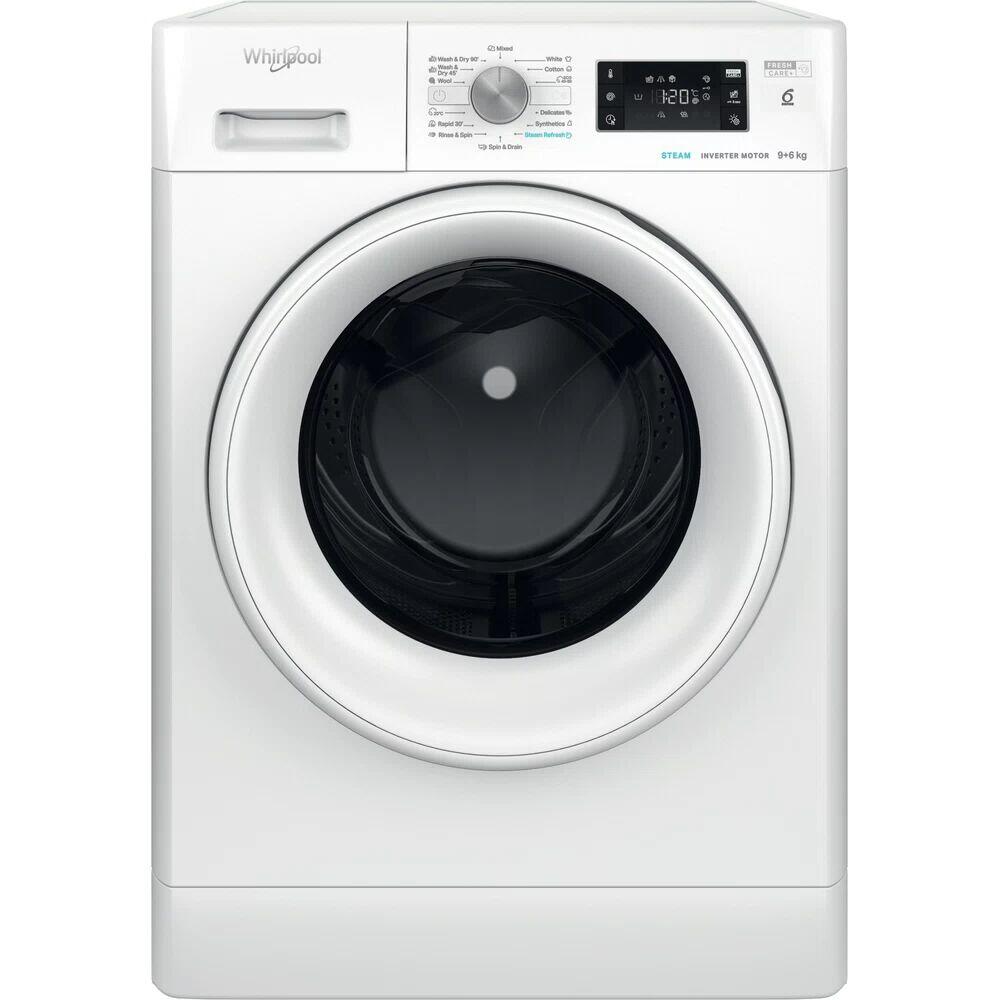 Whirlpool FFWDB 964369 WV EE kombinert vaskemaskin/tørketrommel
