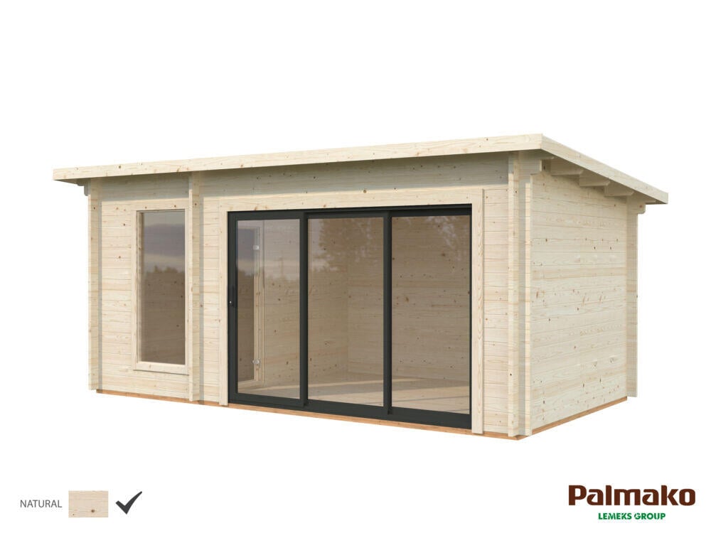 Palmako Badstuhytte Sanna 12.8 m2 SLIDE+