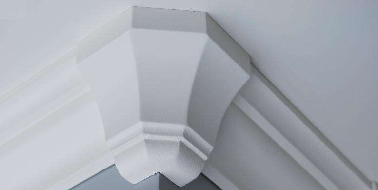 66x66 Hjørnekloss malt