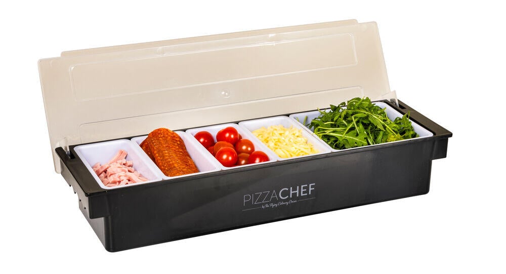 FCC Pizza toppingstasjon