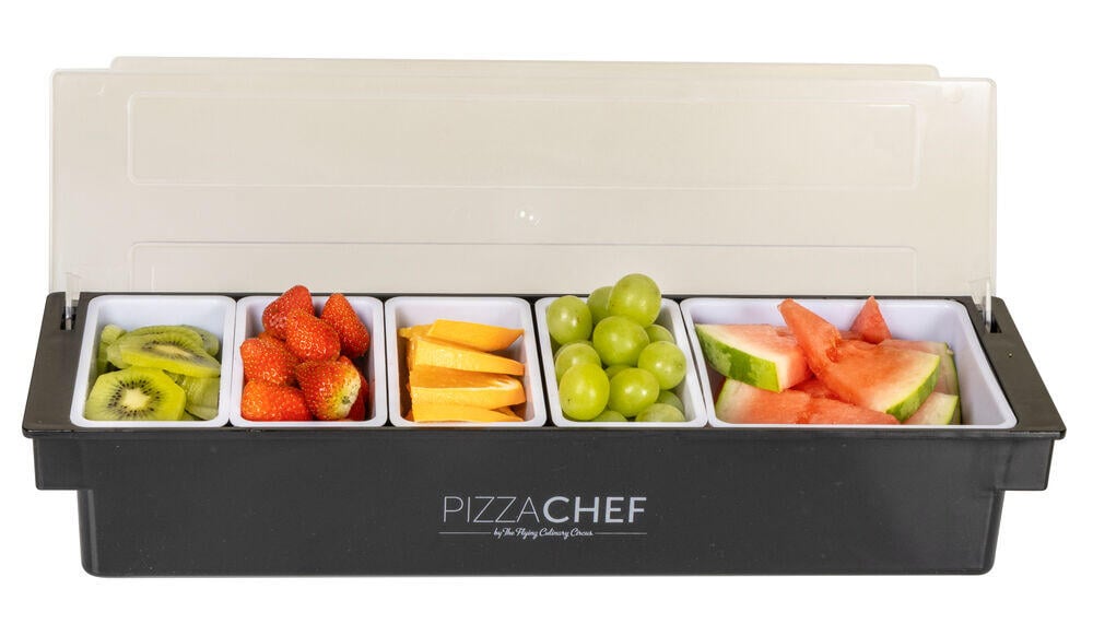 FCC Pizza toppingstasjon