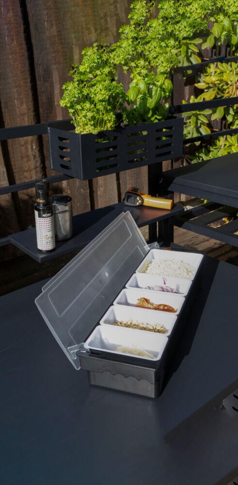 FCC Pizza toppingstasjon