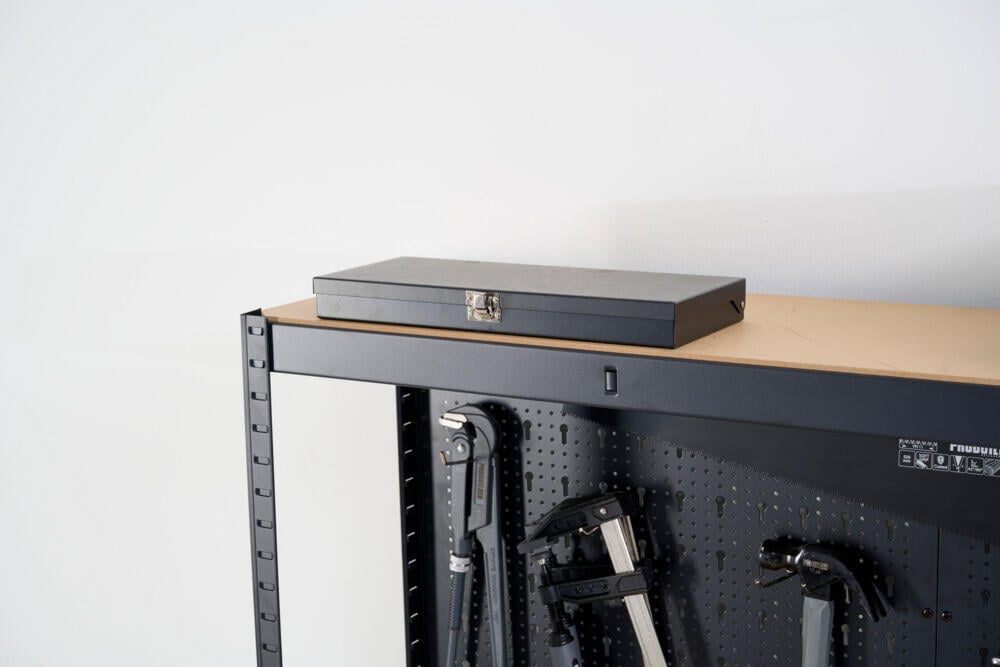 Probuilder arbeidsbenk med hyller