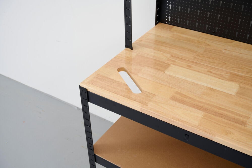 Probuilder arbeidsbenk med hyller