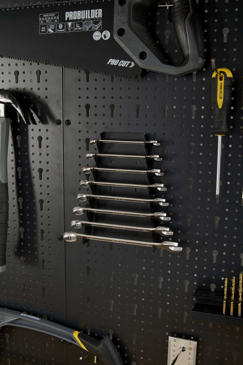 Probuilder arbeidsbenk med hyller