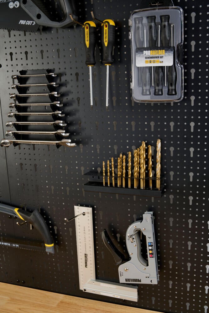 Probuilder arbeidsbenk med hyller