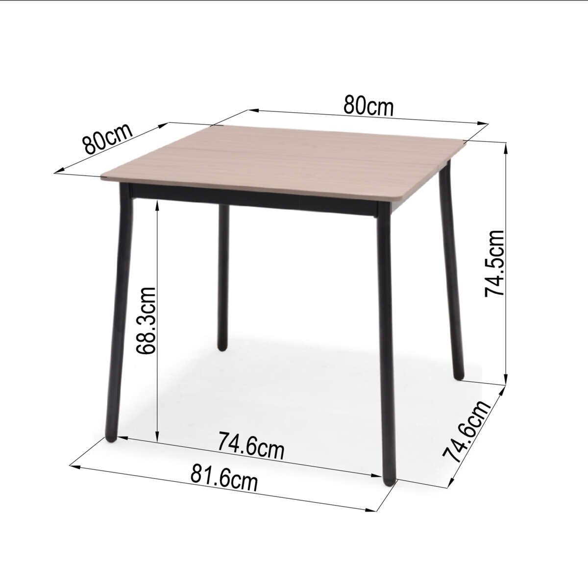 Bohem Lyngør 80 cm cafe bord