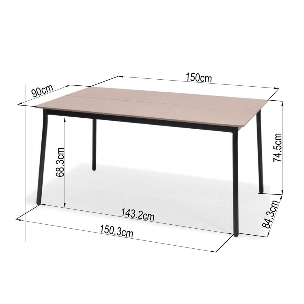 Bohem Lyngør 150 cm spisebord