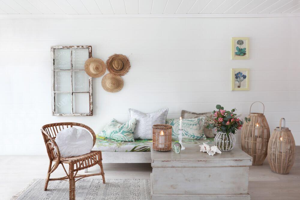 Huntonit panelbord klassisk hvit