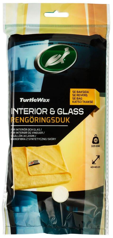Turtle Wax rengjørinsklut Interiør og glass
