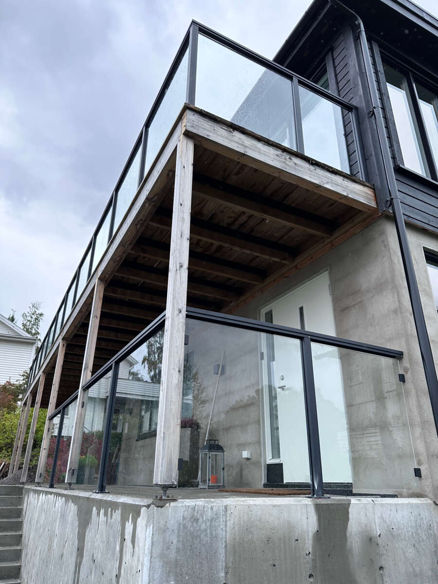 IDT Frame 8,76 mm glass til rekkverk