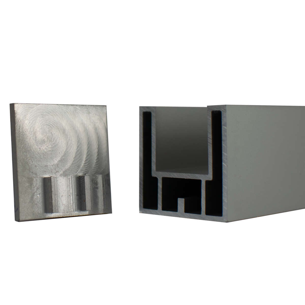 IDT Pure 40x40 mm endelokk håndløper