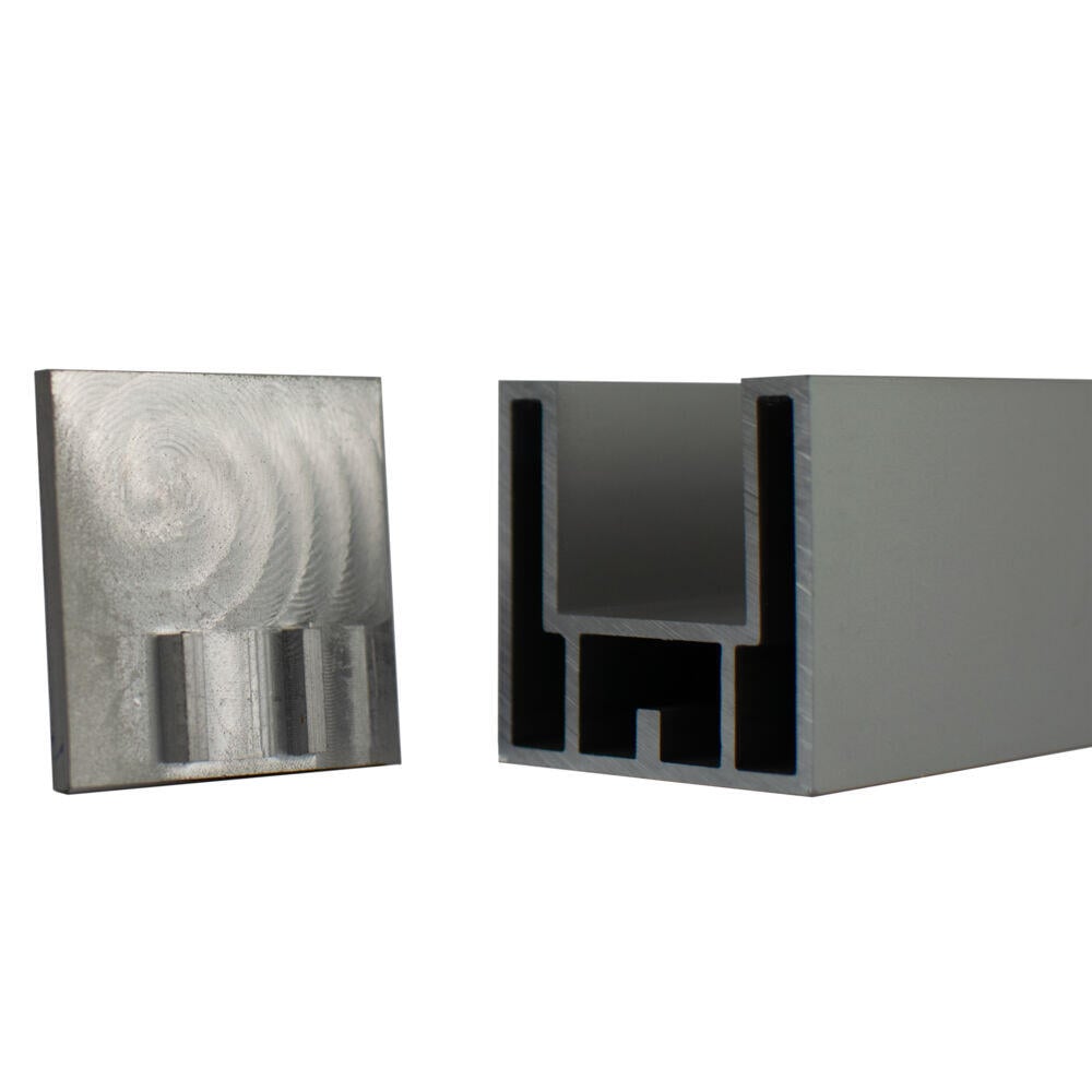 IDT Pure 40x40 mm endelokk håndløper