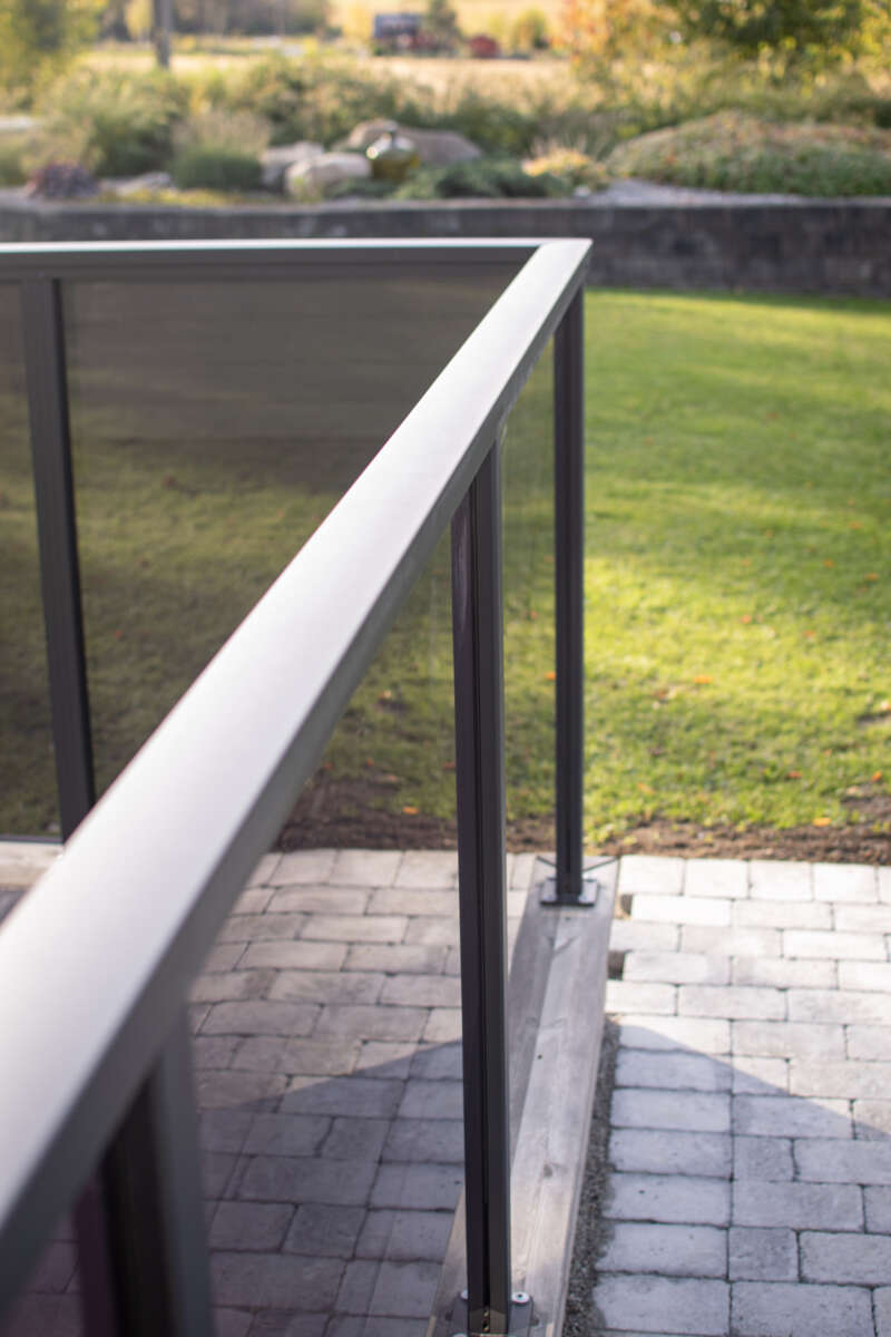 IDT Frame 970 mm stolpepakke til rekkverk