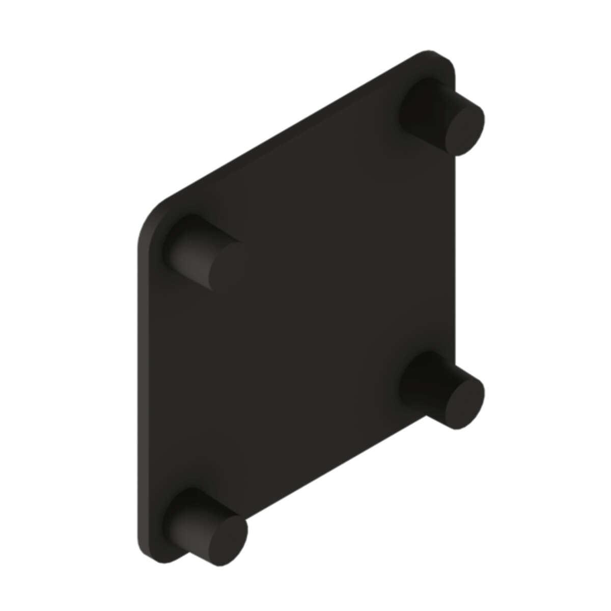 IDT Simple endelokk stolpe til gjerde 5-pk