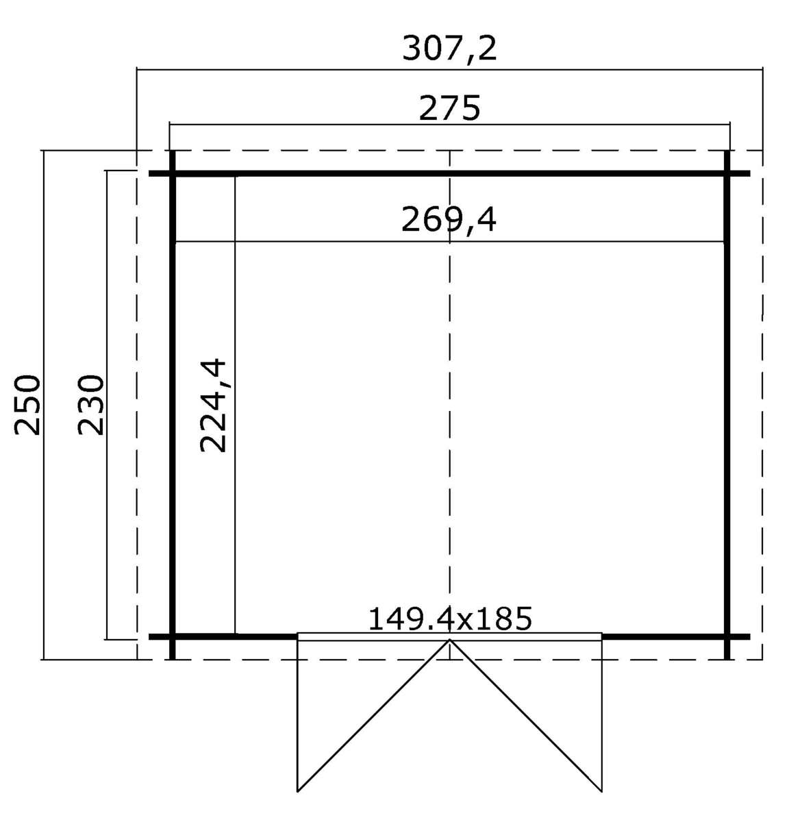 Krifon Ekstra 1 bod 6,3 m2