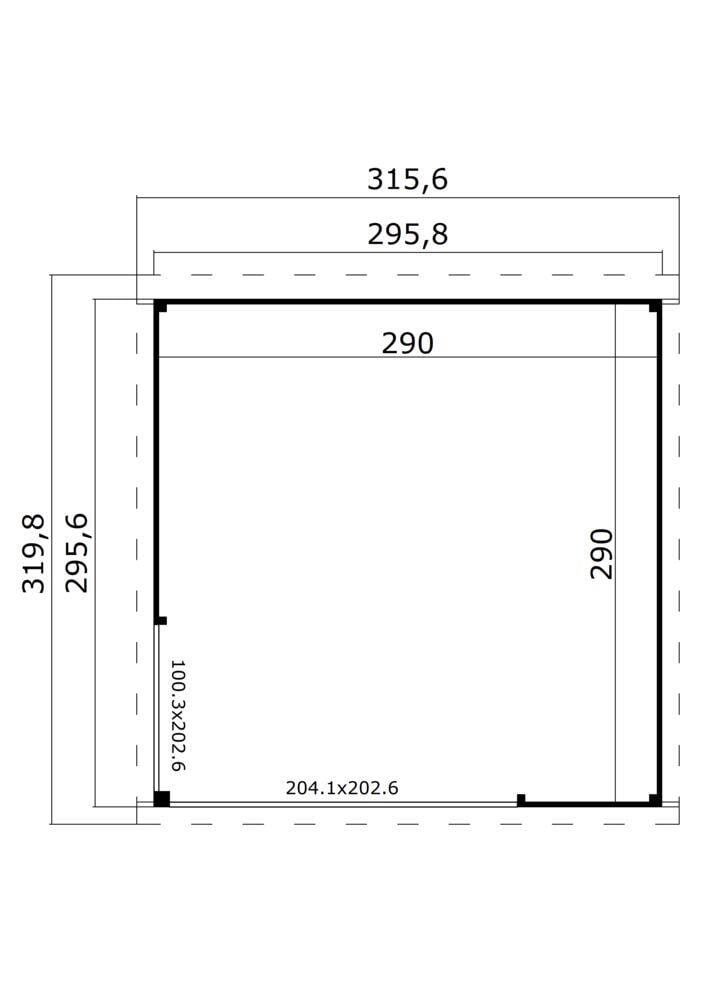 Krifon Solskinn 1 anneks 8,8 m2
