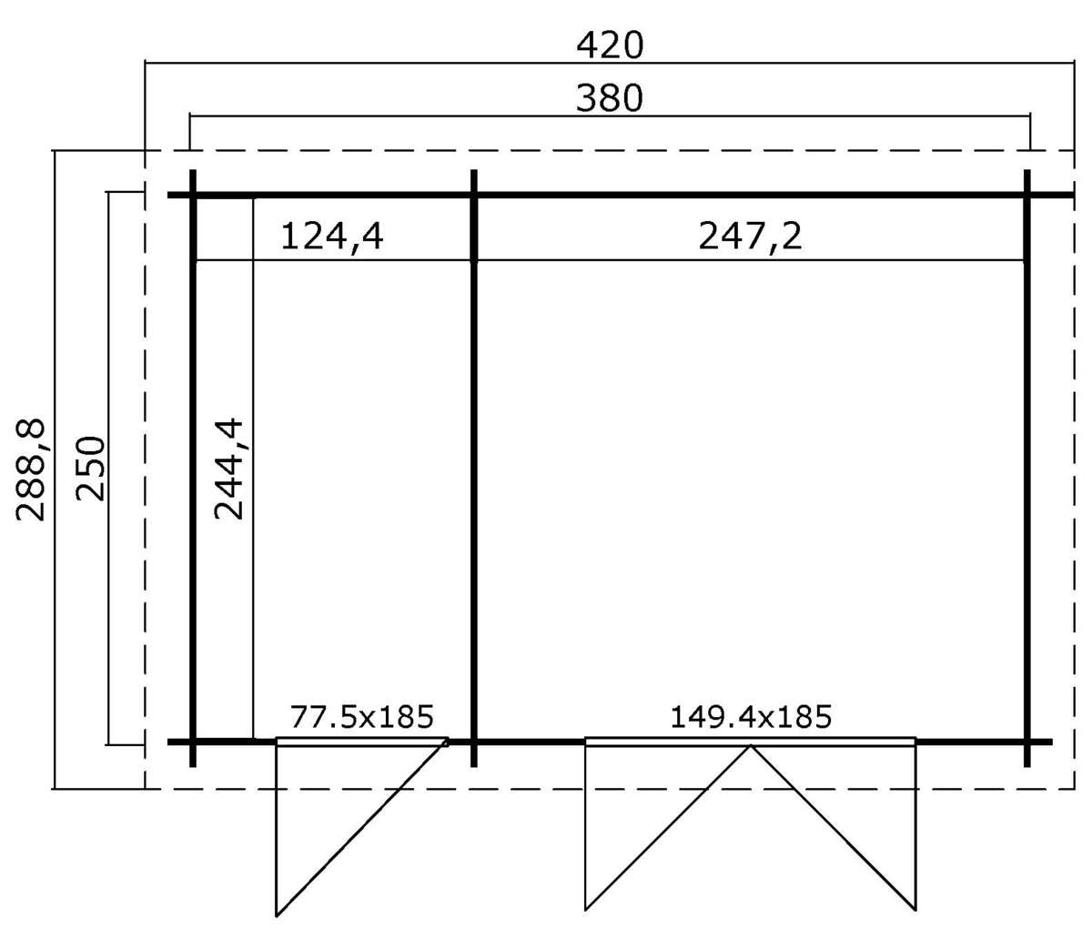 Krifon Sotra anneks 9,5 m2