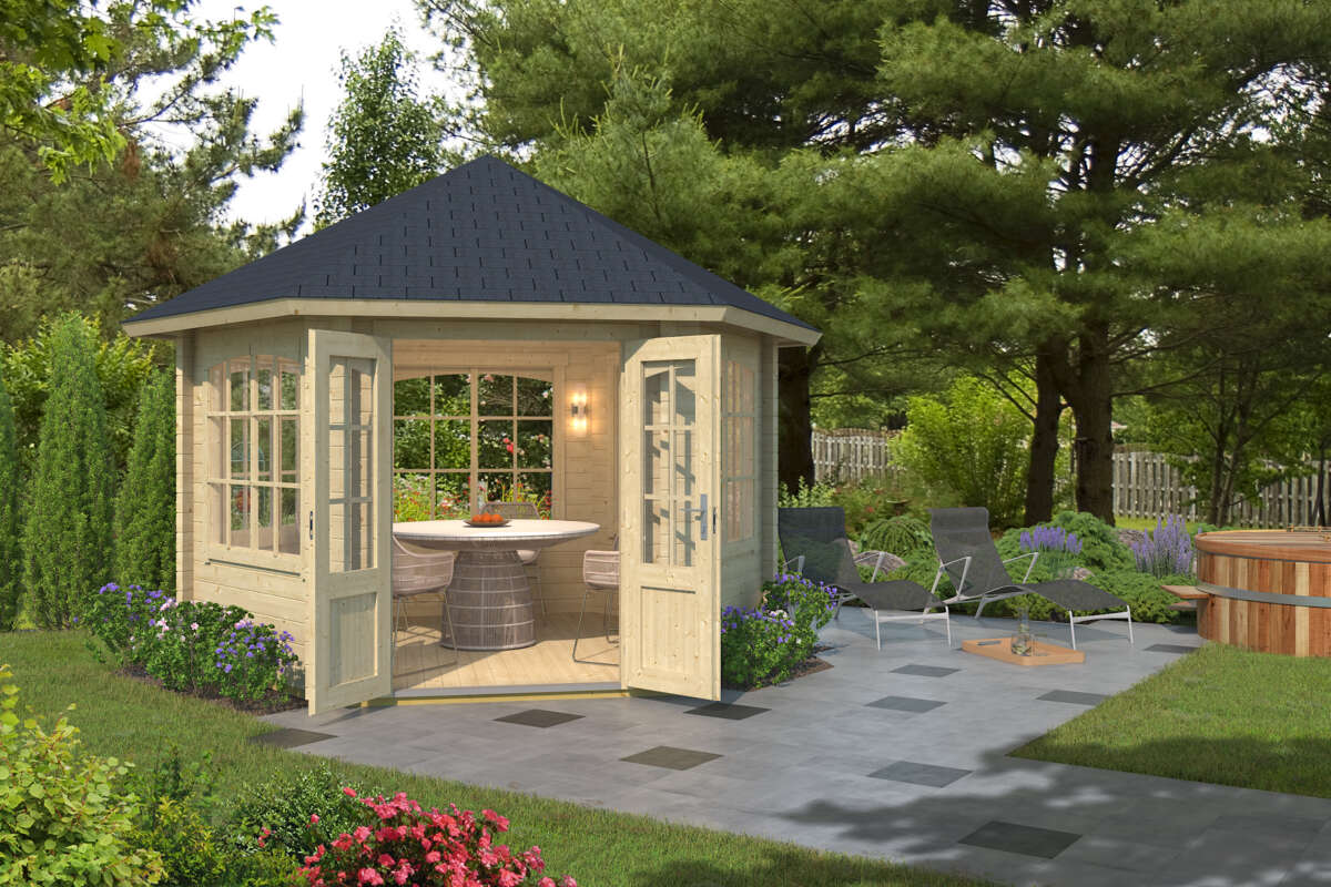 Krifon Fjordly lysthus 7,7 m2