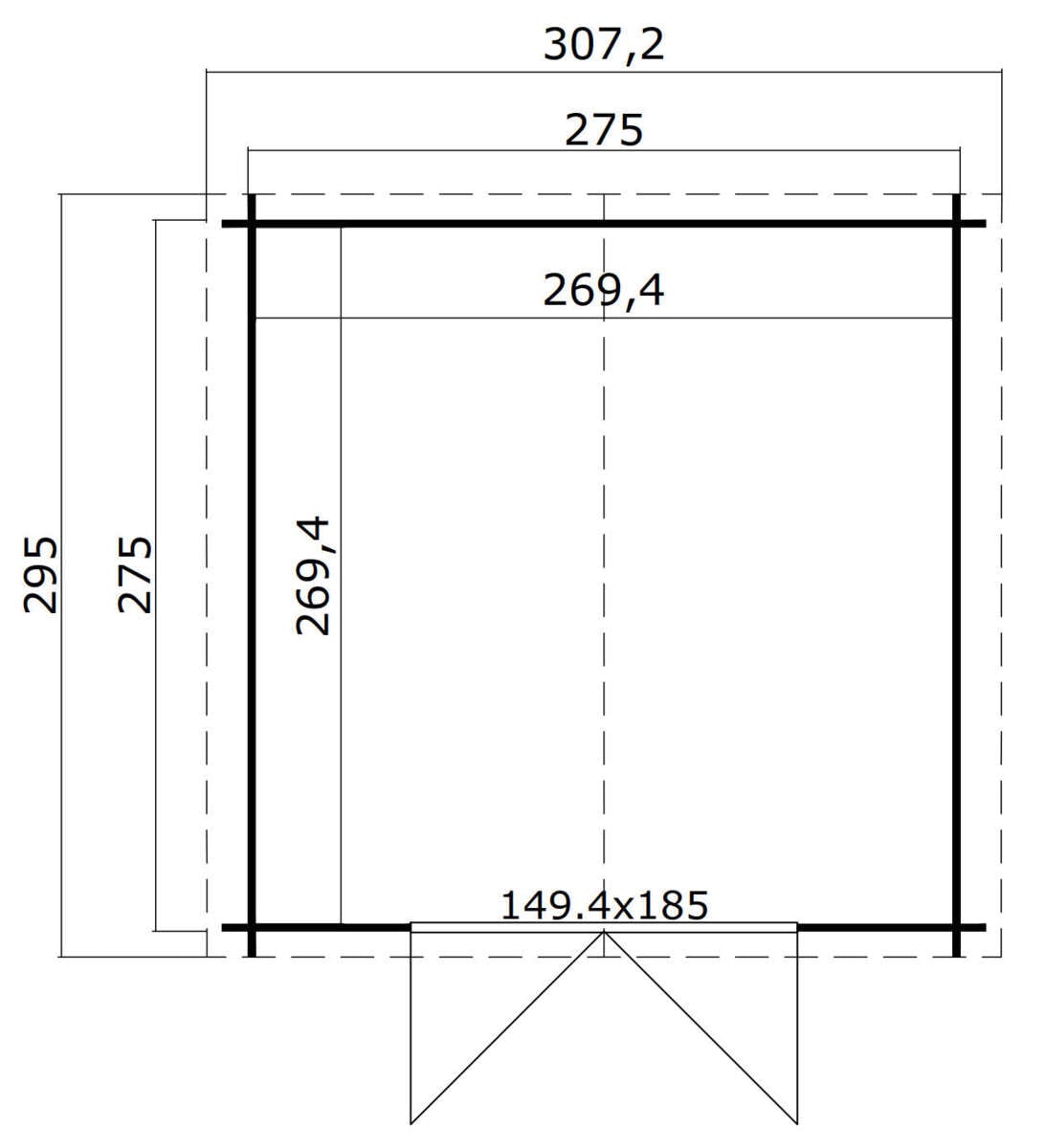 Krifon Ekstra 2 bod 7,5 m2