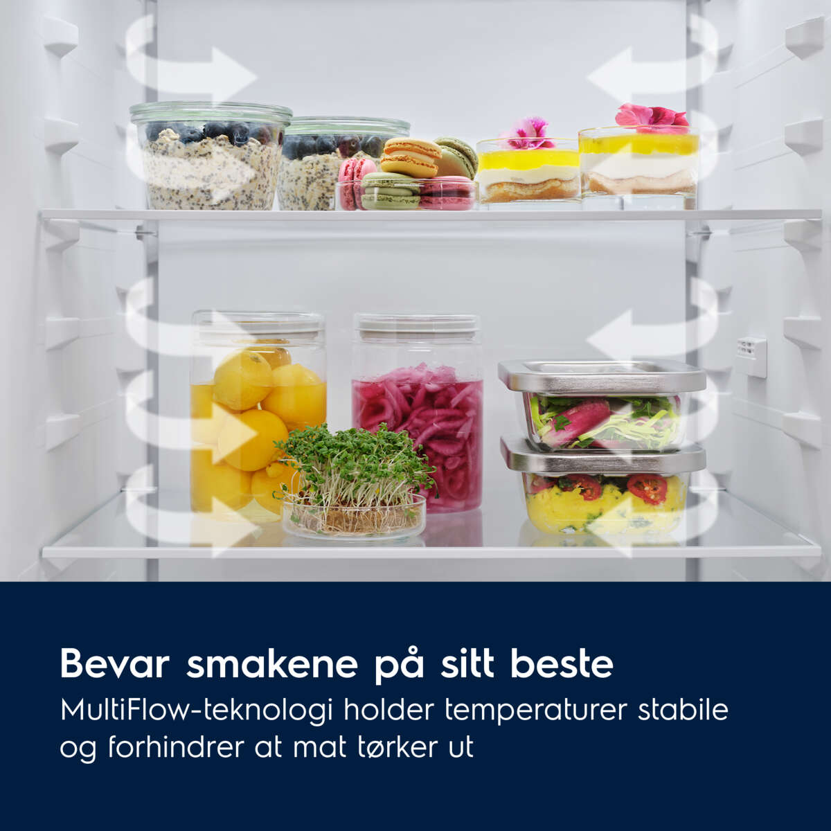 Electrolux LNT6ME36W2 kombiskap