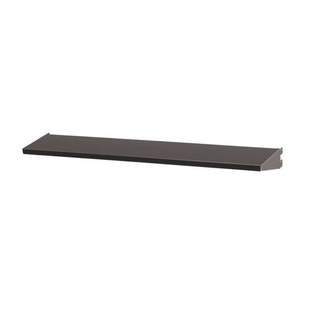 Elfa Klikk-inn graphite 60x10 vendbar metallhylle
