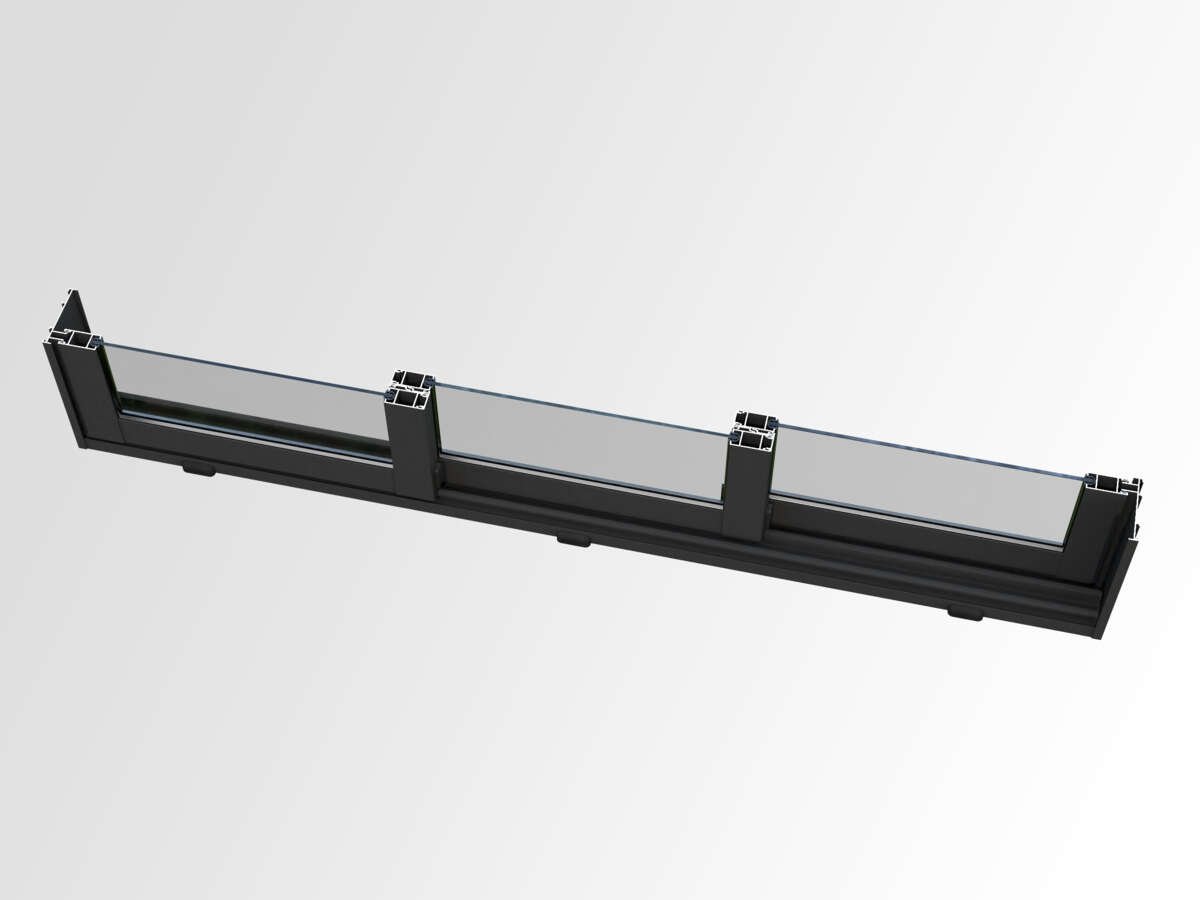 Palmako Slide skyvedør i aluminium m/glass