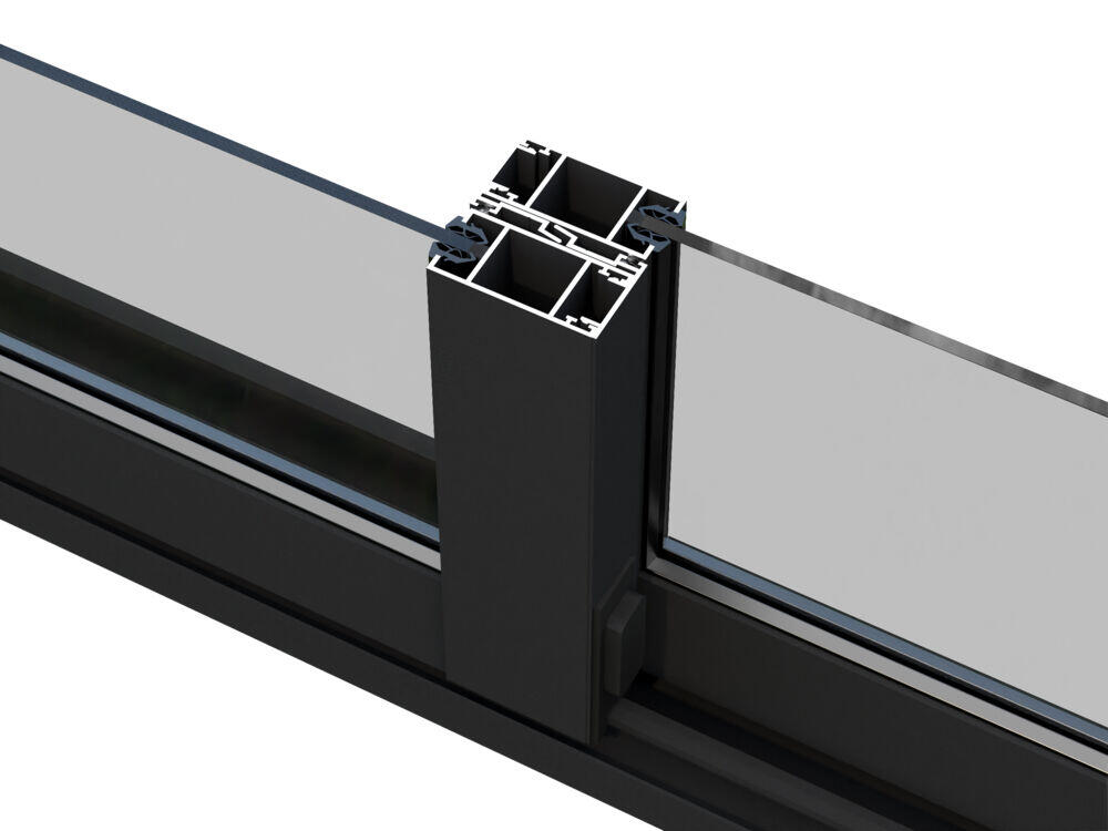 Palmako Slide skyvedør i aluminium m/glass