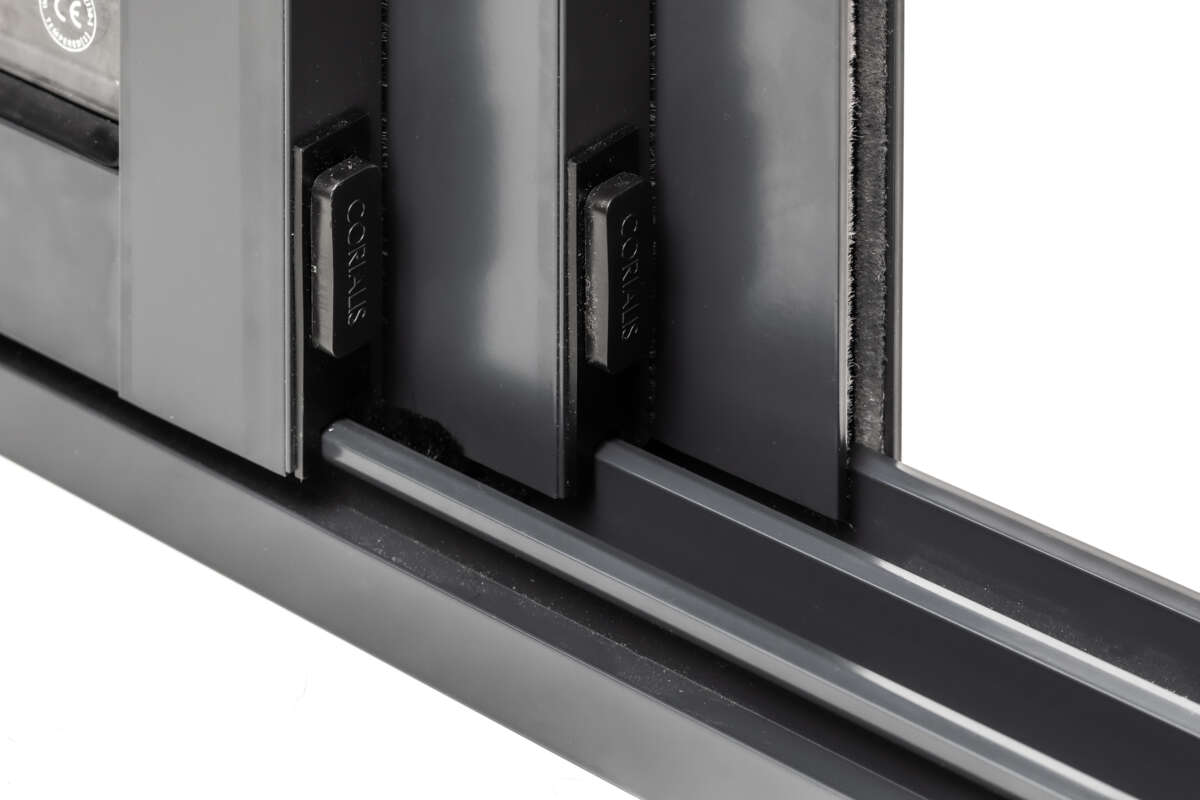 Palmako Slide skyvedør i aluminium m/glass