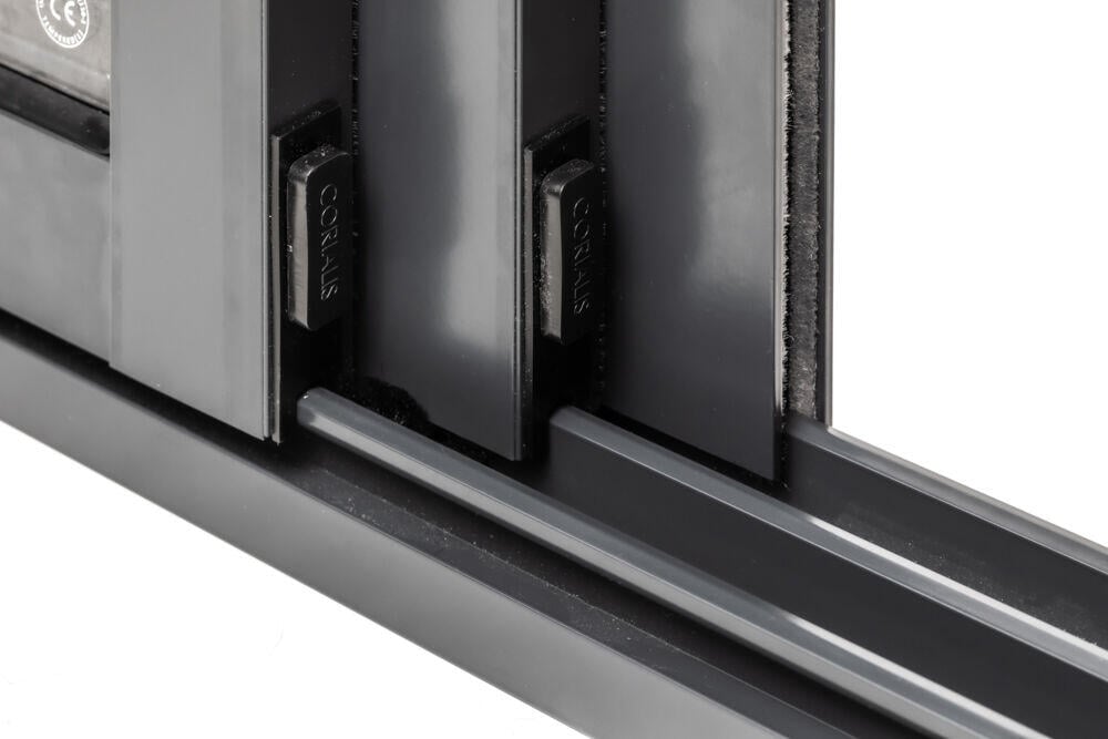 Palmako Slide skyvedør i aluminium m/glass