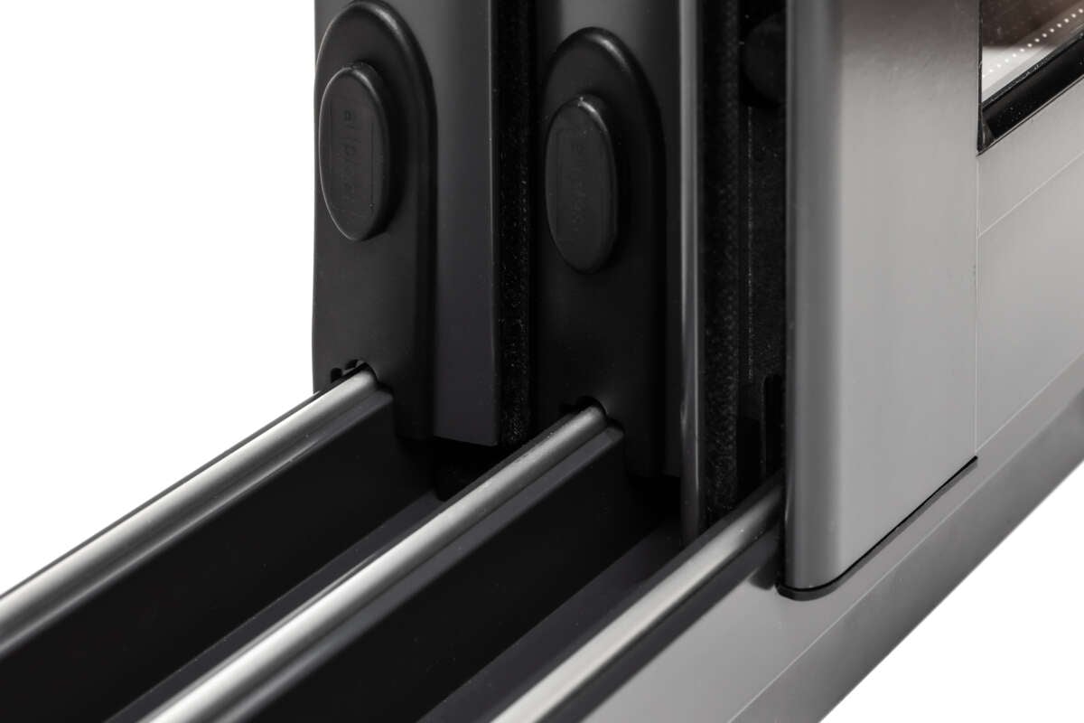 Palmako Slide Plus skyvedør i alu m/isolérglass