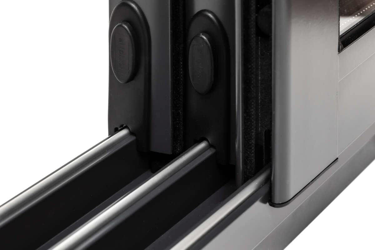 Palmako Slide Plus skyvedør i alu m/isolérglass