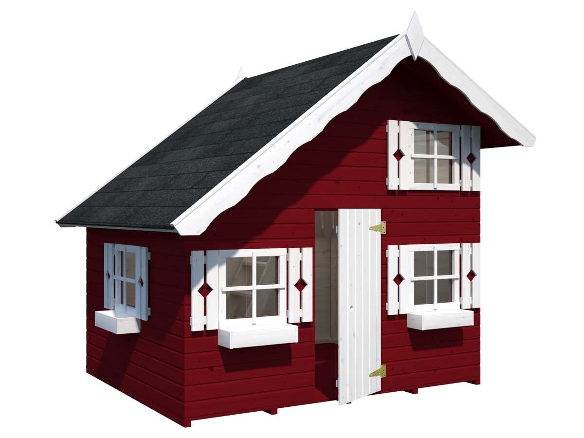 Palmako Rødhette lekehus 3,8 m2
