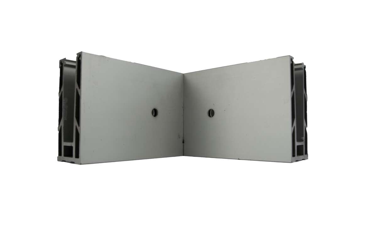 IDT Pure bunnprofil sidemontert sveist utvendig hjørne