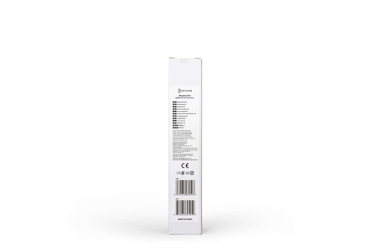 Ecovacs Winbot W1 microfiberklut 2-pk