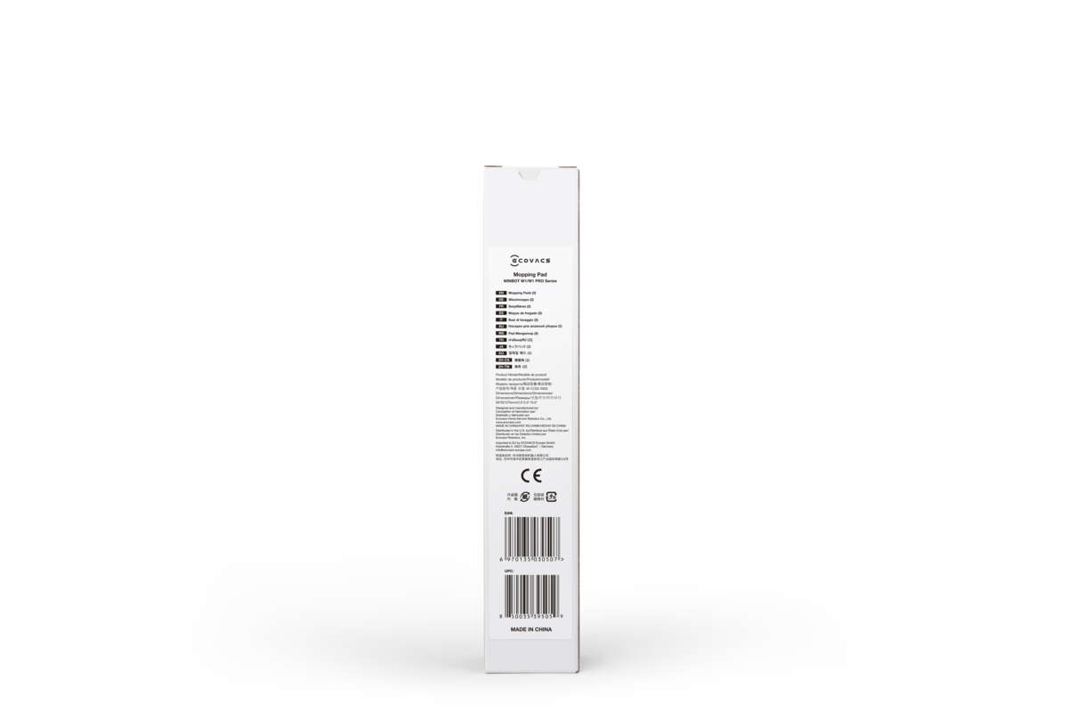 Ecovacs Winbot W1 microfiberklut 2-pk