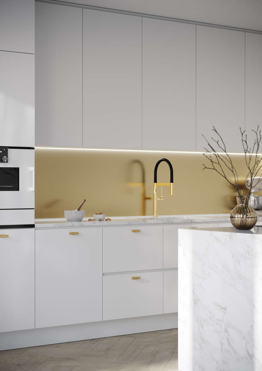 Fibo Gold Kitchen Board, slett overfalte 2 pk.