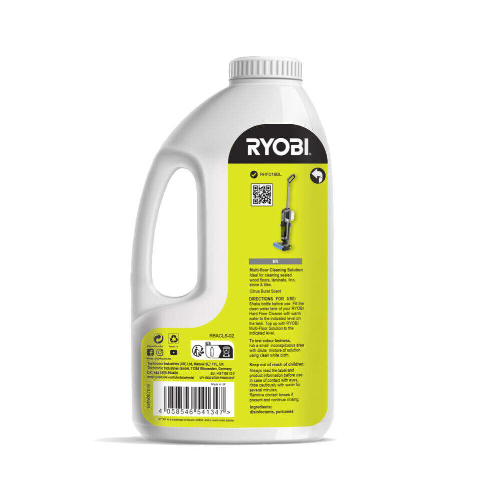Ryobi gulvrengjøringsmiddel 1 liter