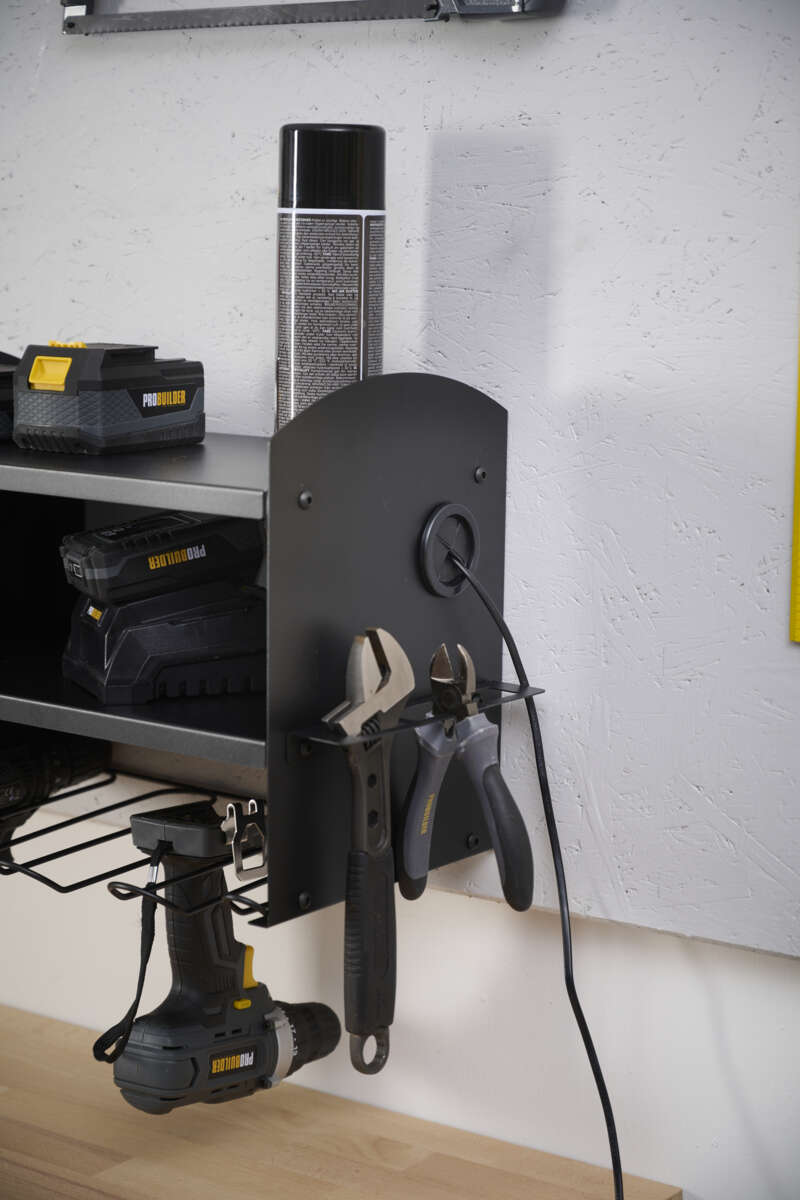 Probuilder verktøyoppbevaring