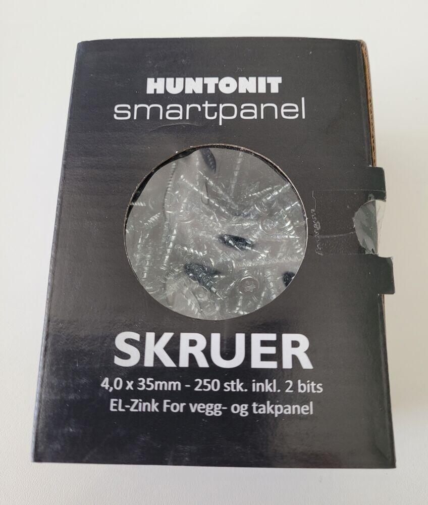 Smartpanel T-tap skruer 4x35 mm til veggplater
